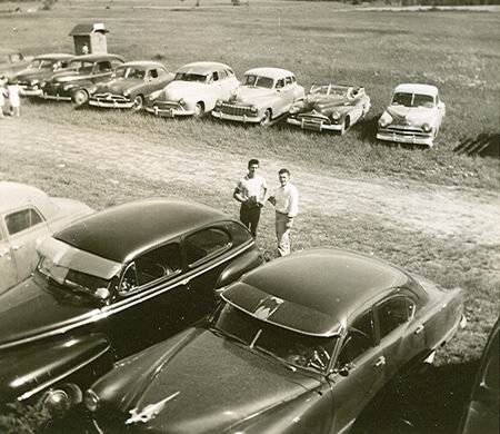 West Branch Speedway (Rau and I-75) - At Old Track Races R Zettel D Bachelder (newer photo)